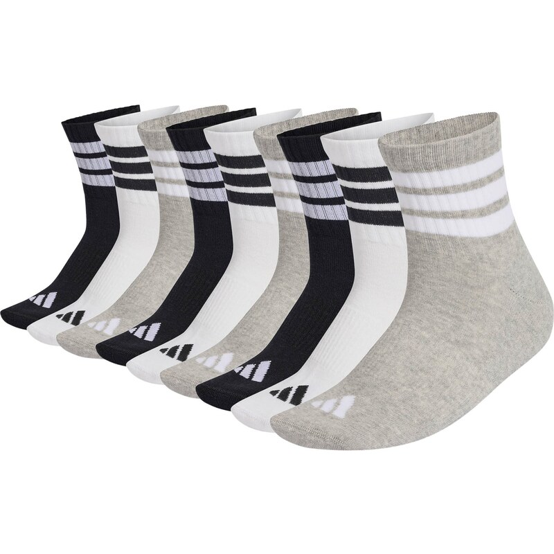 ADIDAS PERFORMANCE Sportovní ponožky šedý melír / černá / bílá