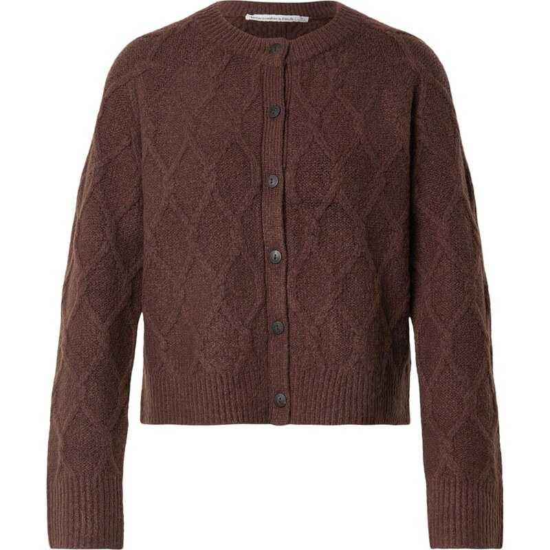 Abercrombie & Fitch Kardigan hnědá 112400811