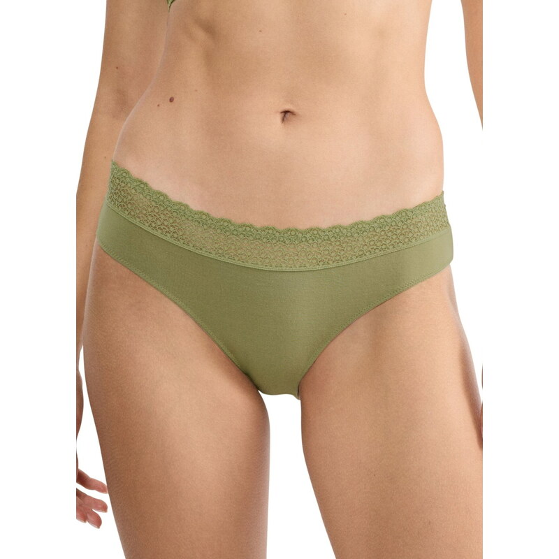 Dámské kalhotky TRIUMPH FEEL OF MODAL TAI OLIVE GOLD