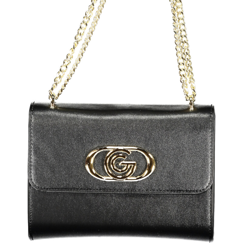 GABRIELLA G BY GABRIELLA GUCCI Elegantní černá kabelka s řetízkem 112403596