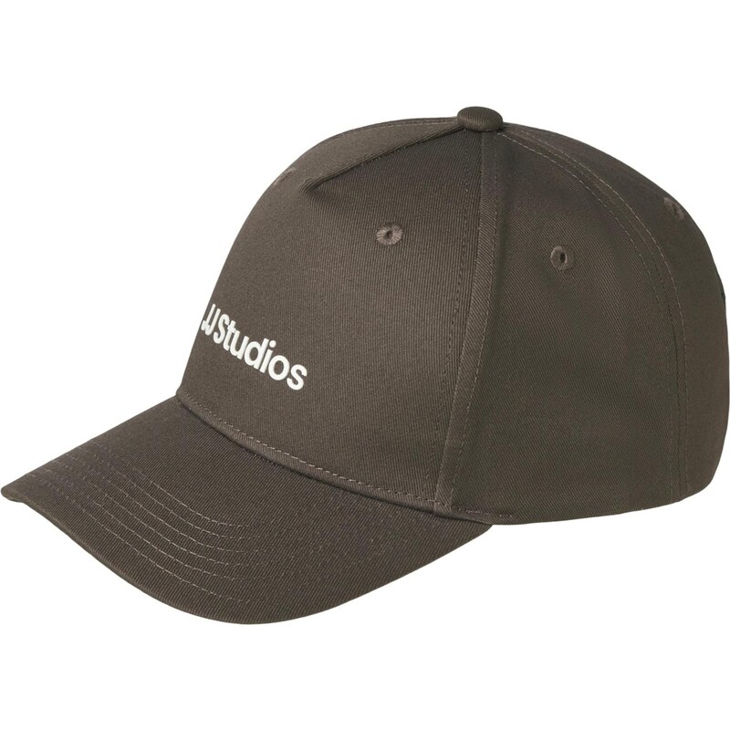 JACK & JONES Kšiltovka mokka / bílá