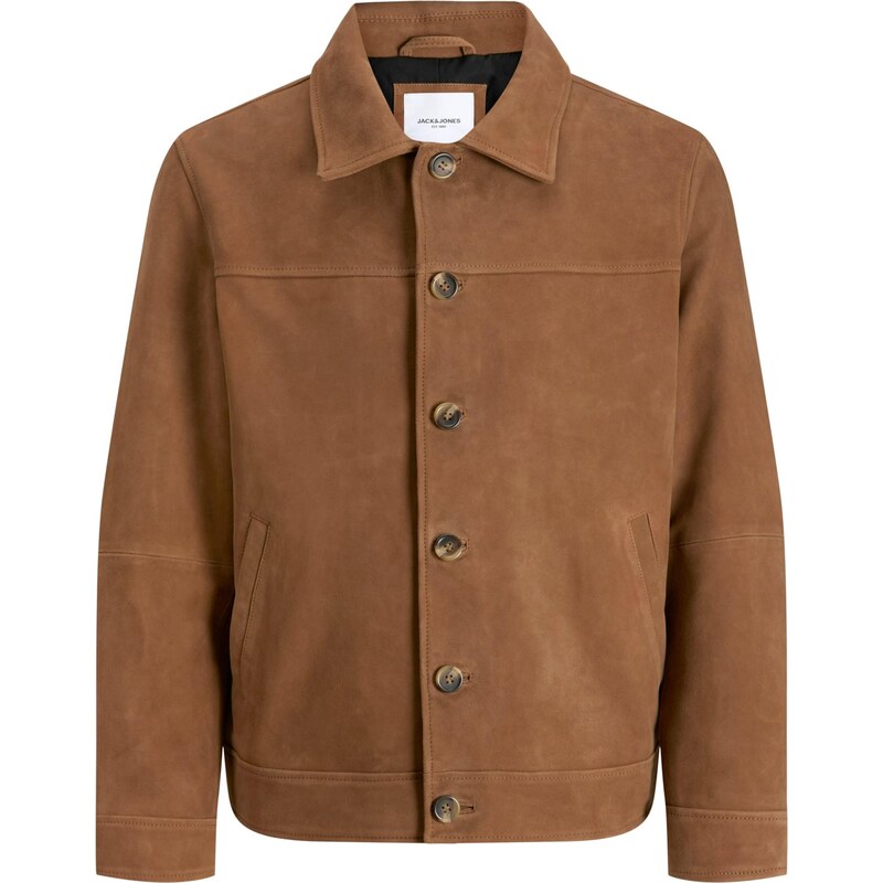 JACK & JONES Přechodná bunda hnědá