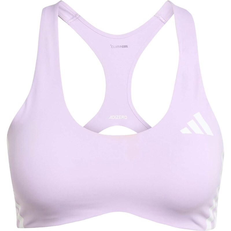 ADIDAS PERFORMANCE Sportovní podprsenka ADIZERO šeříková / bílá 112404161