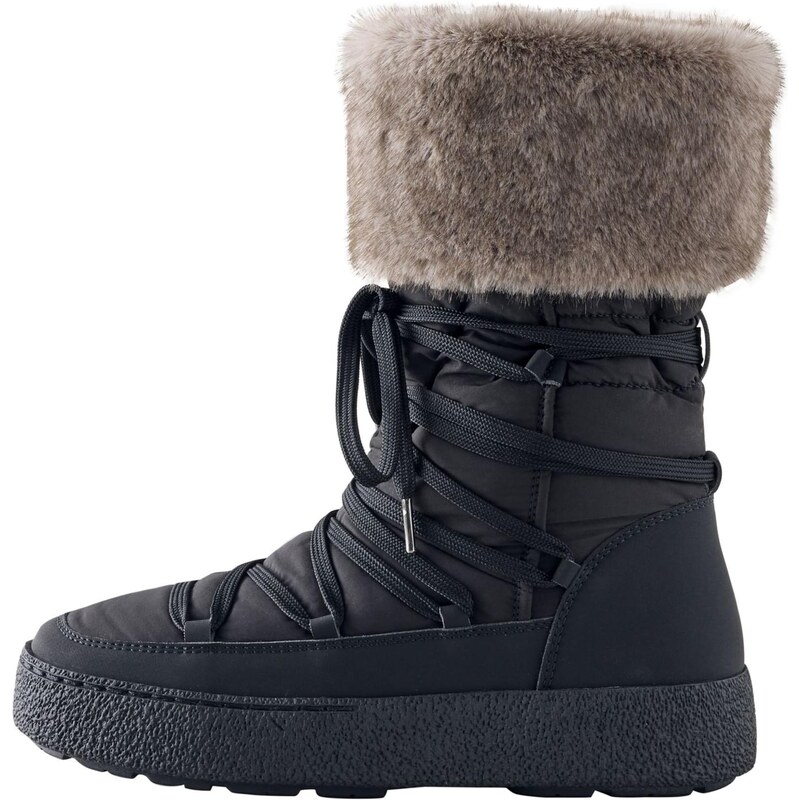 Next Sněhule Forever Comfort šedobéžová / černá