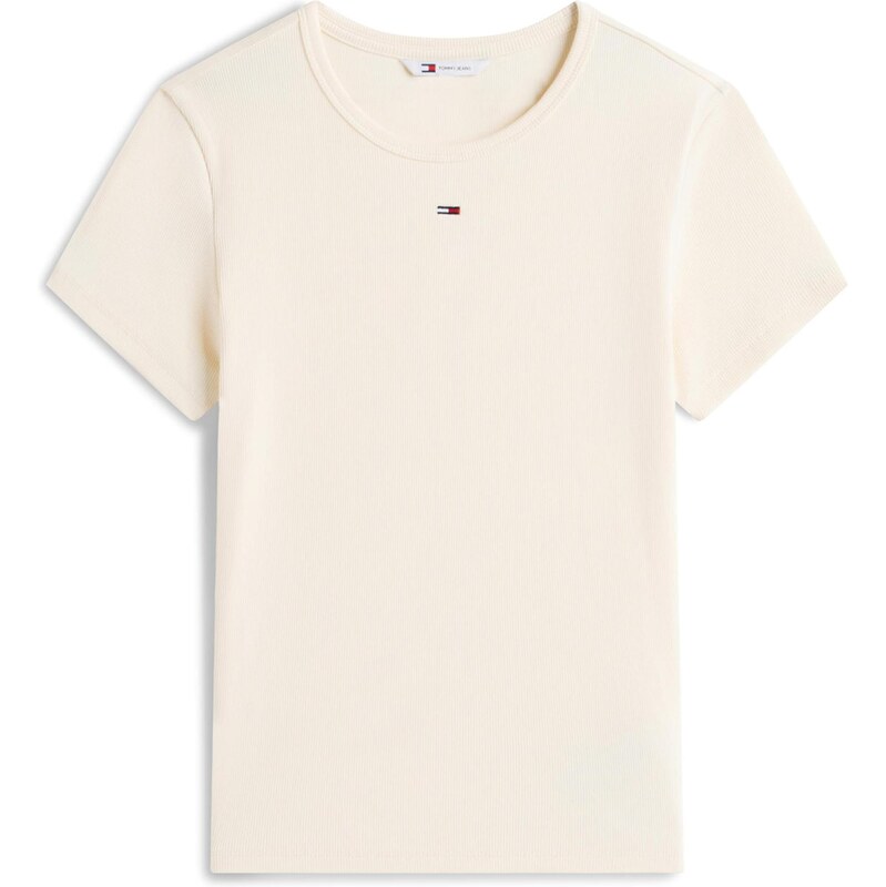 Tommy Jeans Tričko ESSENTIAL béžová 112404236