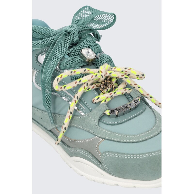 Dámské tenisky PINKO YULIA 01 SS0185P076T14 zelené