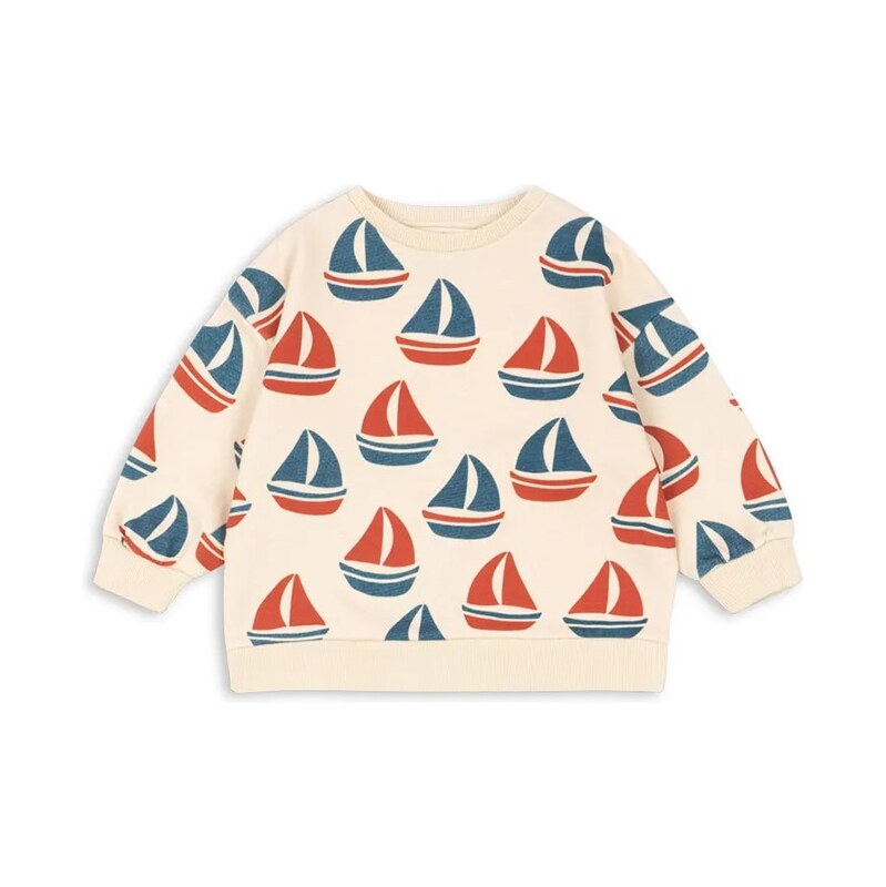 Dětská bavlněná mikina Konges Sløjd LOUPY LOU SWEAT SHIRT OCS 112419216