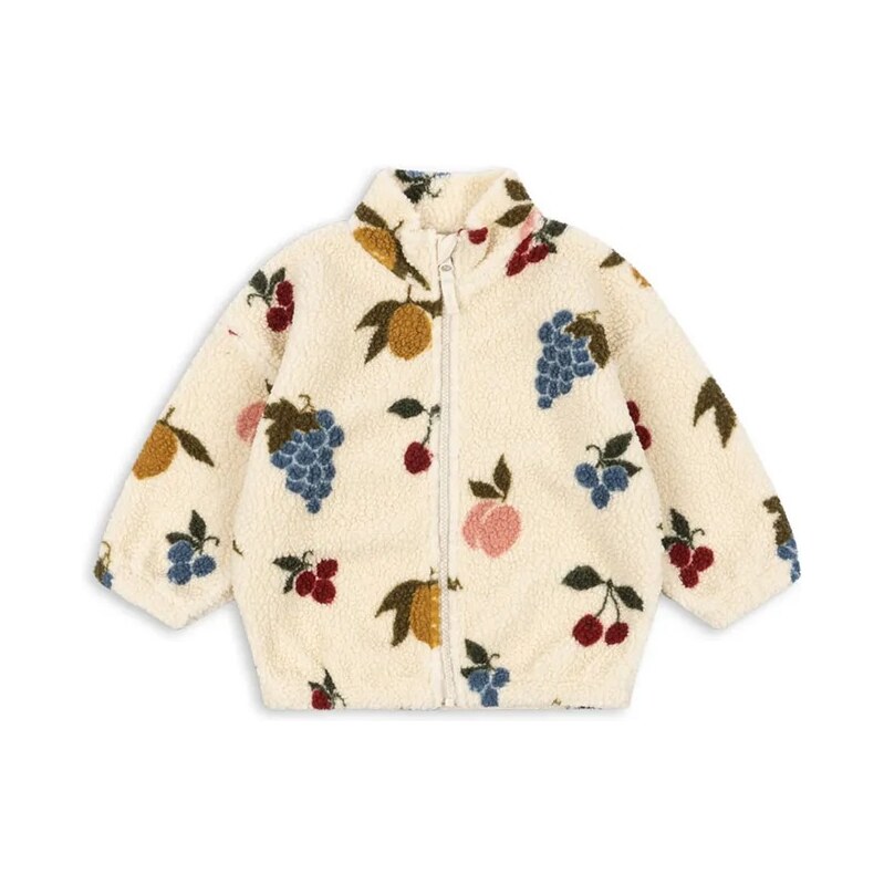 Dětská bunda Konges Sløjd JODY TEDDY JACKET GRS 112419202