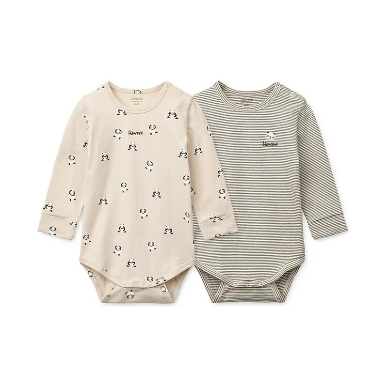 Liewood Kojenecké body Liewood Yanni Grow Printed LS