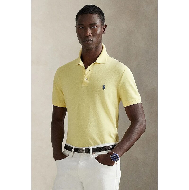 Polo Ralph Lauren polo pánské bavlněné s elastanem