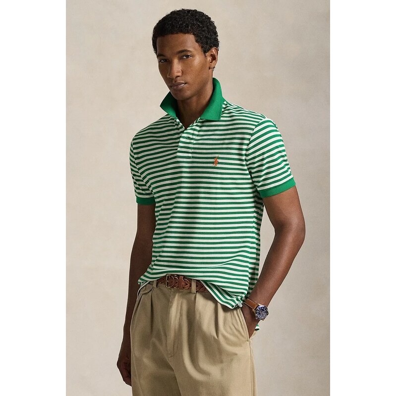 Polo Ralph Lauren Bavlněné polo tričko Polo Ralph Lauren