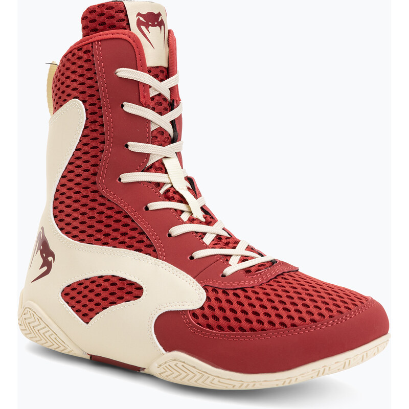 Pánské boxerské boty Venum Contender Boxing ruby red/ivory