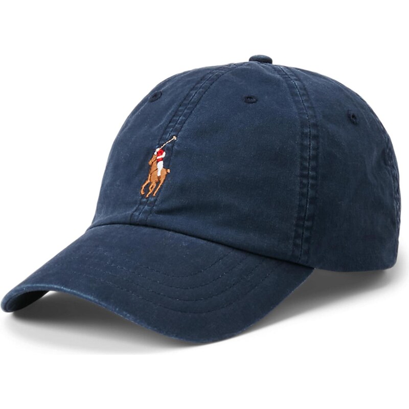 Polo Ralph Lauren Kšiltovka námořnická modř / hnědá / bílá 92878594