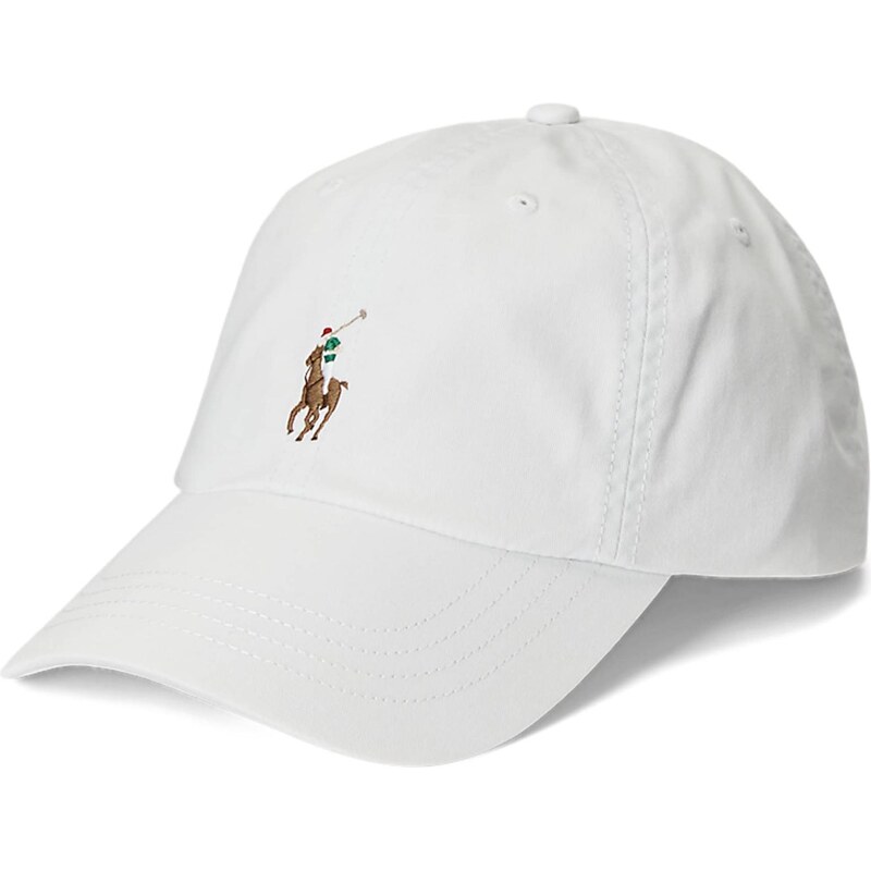Polo Ralph Lauren Kšiltovka hnědá / zelená / červená / bílá 92808028