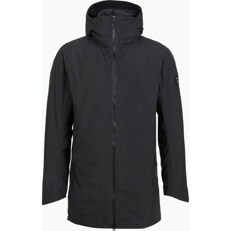 Pánský zimní kabát Salewa Fanes 2L PTX Parka black out