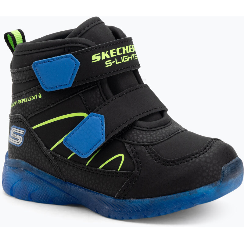 Dětské boty SKECHERS Illumi-Brights Splash Beams black/blue/lime