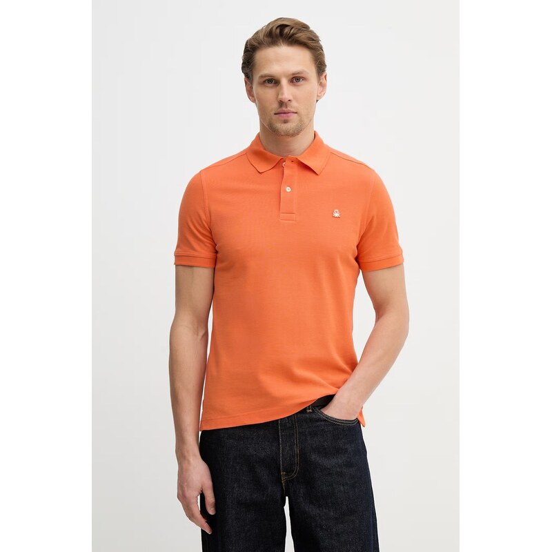 United Colors of Benetton Bavlněné polo tričko United Colors of
