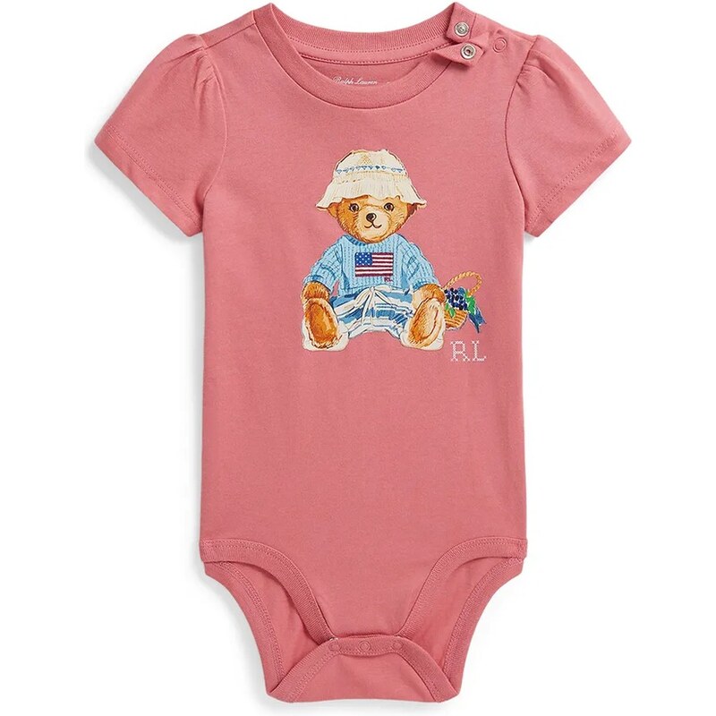 Polo Ralph Lauren Bavlněné kojenecké body Polo Ralph Lauren
