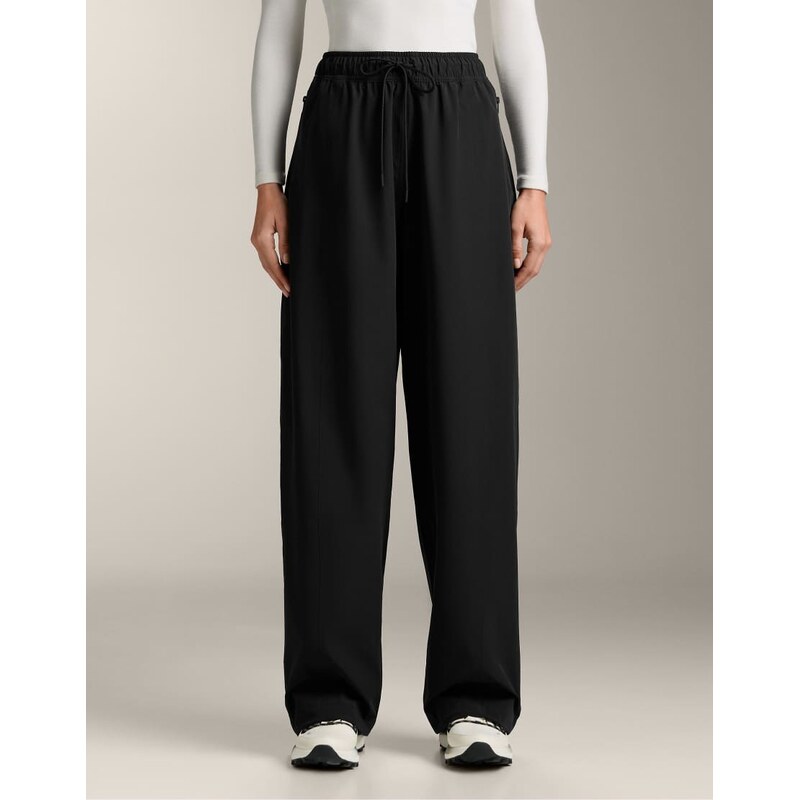 OYSHO 10k waterproof straight-leg trousers in black 112442998