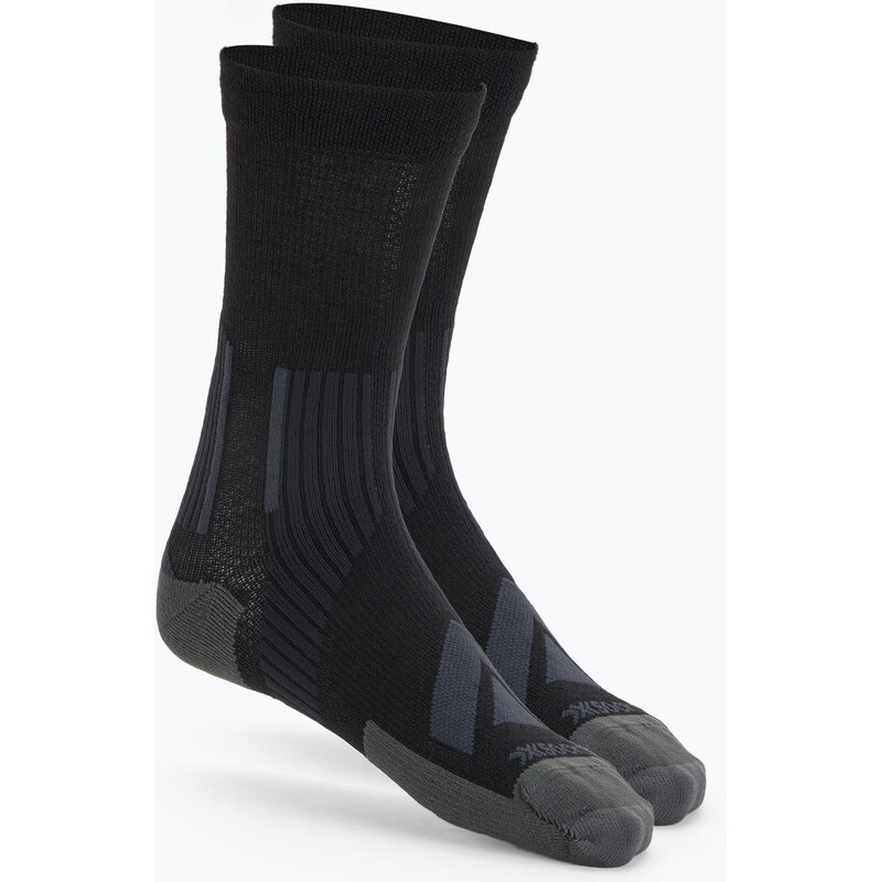 Cyklistické ponožky X-Socks Bike Expert Merino Crew black/charcoal 116729198