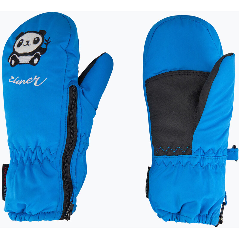 Dětské lyžařské rukavice ZIENER LE Zoo Minis persian blue