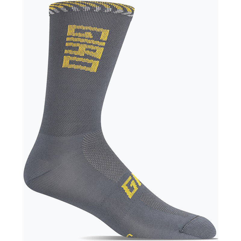 Ponožky Giro Comp Racer High Rise dark shark/spectra yellow