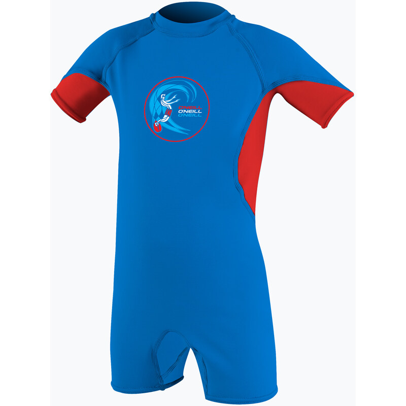 Dětský neopren UPF 50+ ONeill Toddler OZone UV Spring ocean/red
