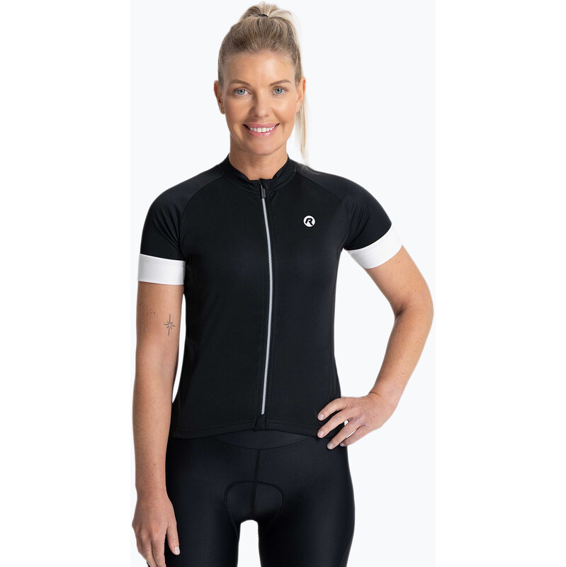 Dámský cyklistický dres Rogelli Modesta black /white