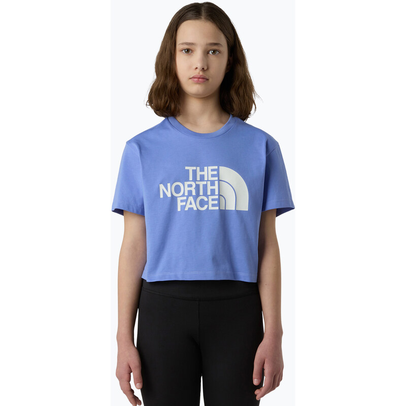 Dětské tričko The North Face Crop Easy Tee virtual blue