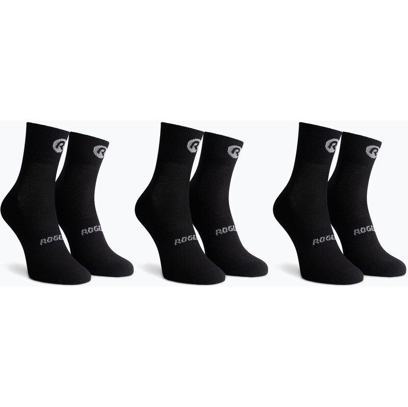 Ponožky Rogelli Core 3 páry black