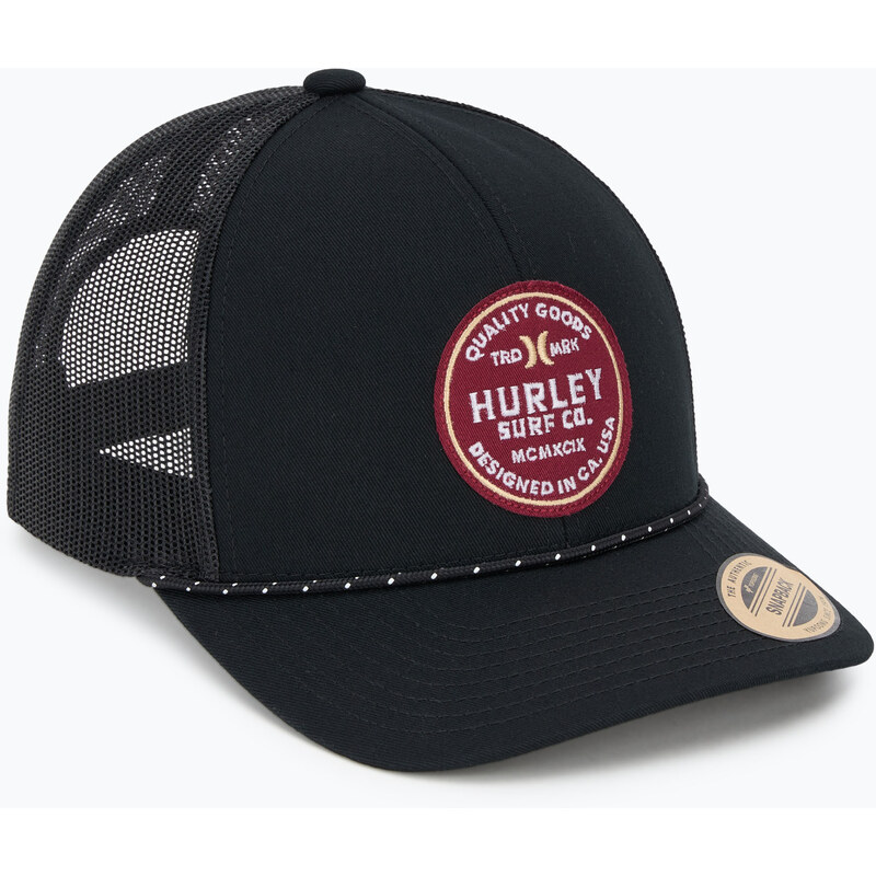 Pánská kšiltovka Hurley Jetties Trucker black
