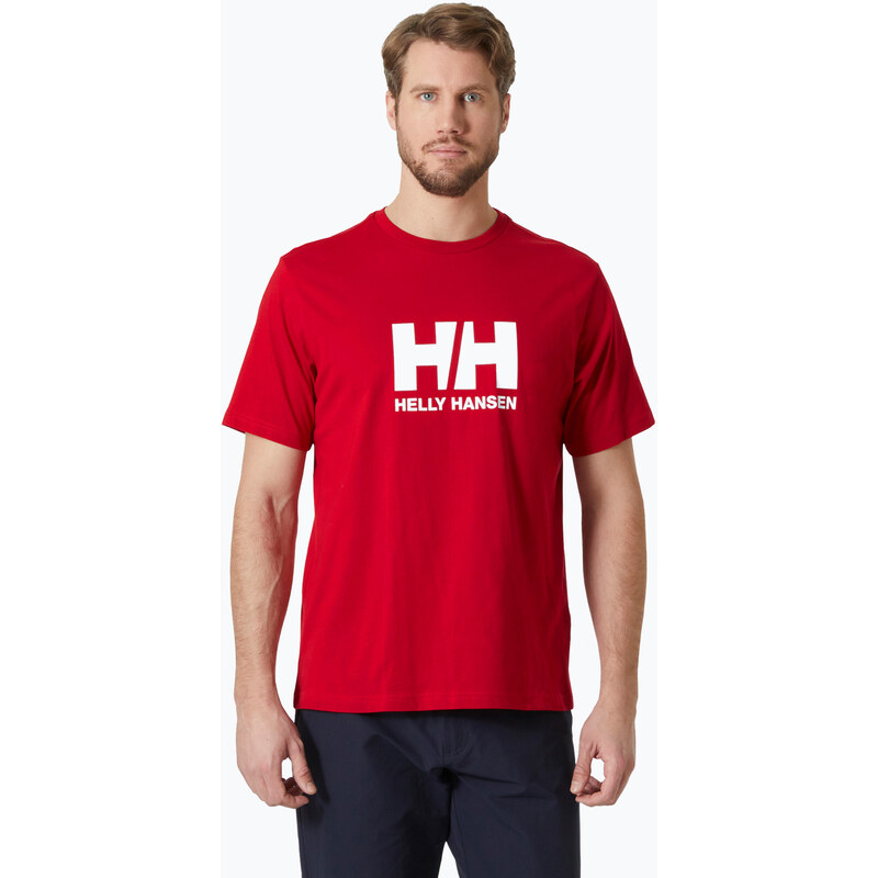 Pánské tričko Helly Hansen Logo 3.0 red
