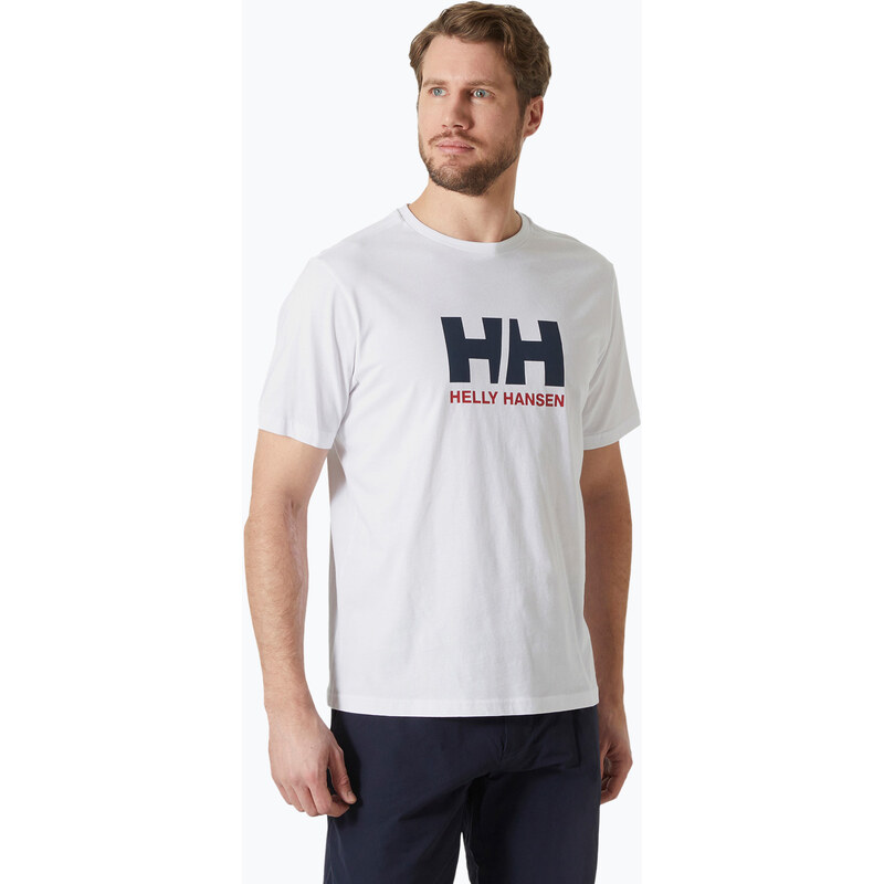Pánské tričko Helly Hansen Logo 3.0 white