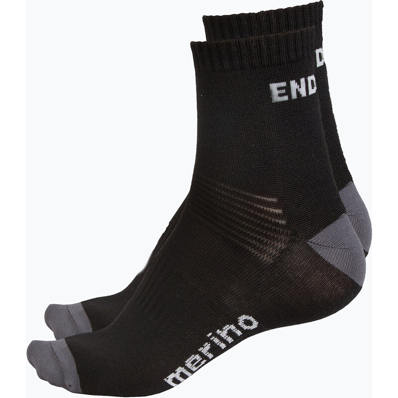 Ponožky Endura Baabaa Merino 2 páry black 118203236
