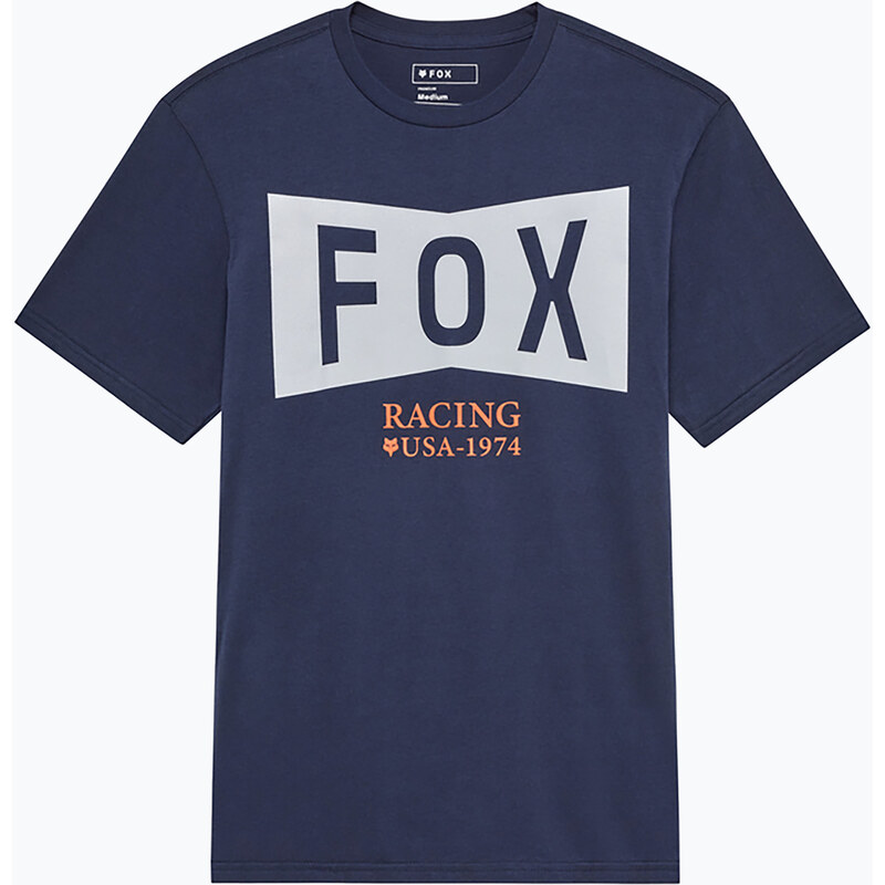 Pánské tričko Fox Racing Typeface midnight