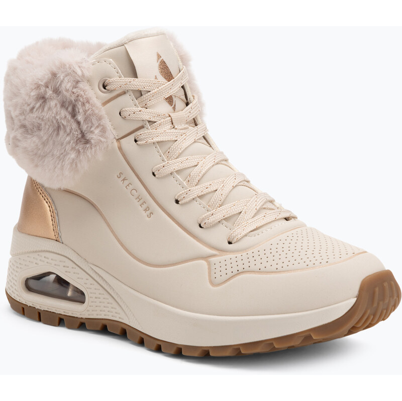 Dámské boty SKECHERS Uno Rugged Fall Shimmer natural/gold