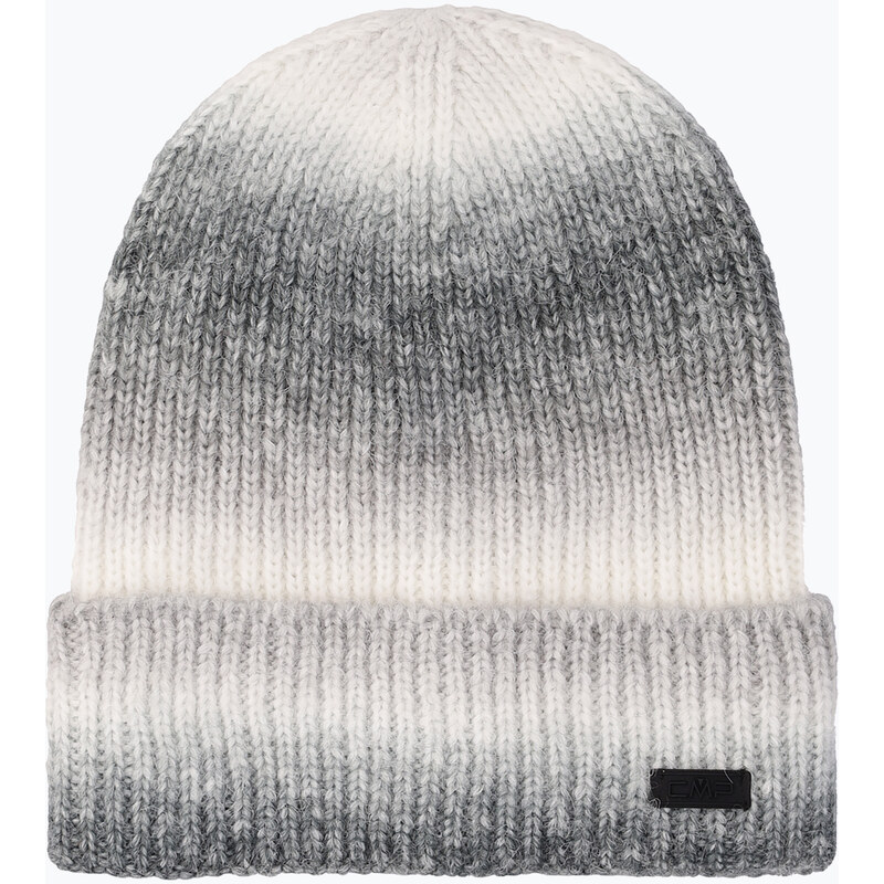 Dámská zimní čepice CMP 5505813 Knitted anthracite/white