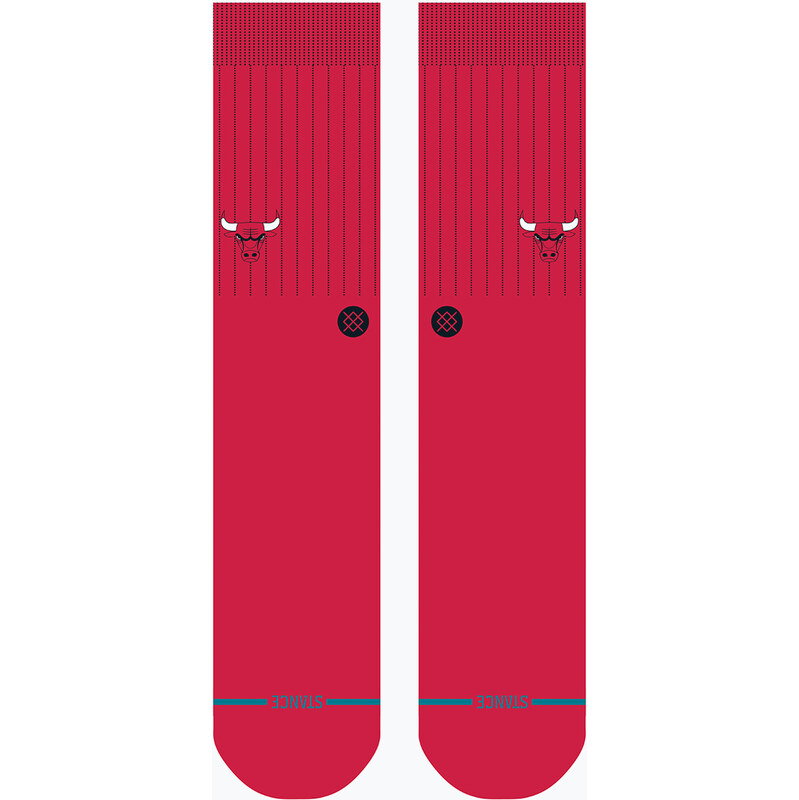 Ponožky Stance Bulls Badged Crew red
