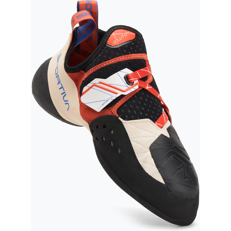 Dámské lezečky La Sportiva Solution white/lily orange