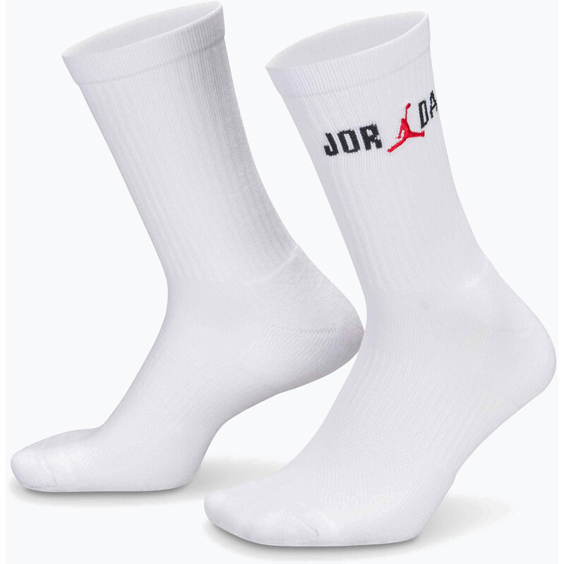 Ponožky Jordan Everyday Crew 1 pár white/black/university red