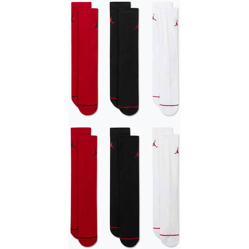 Ponožky Jordan Everyday Cushioned Crew 6 párů multicolor