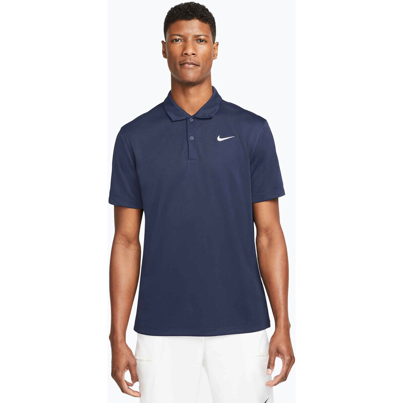 Pánské tenisové polo Nike Court Dri-Fit Polo Solid obsidian
