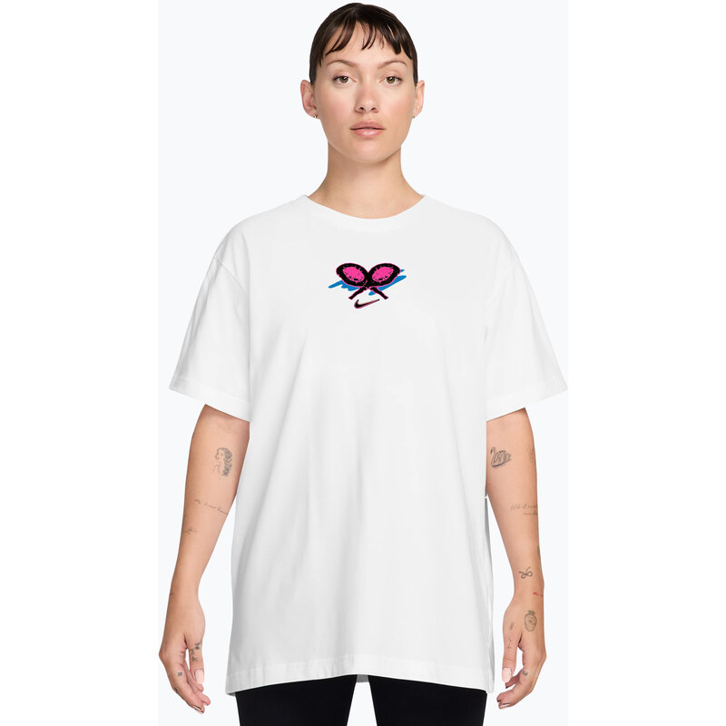 Dámské tenisové tričko Nike Slam Dri-Fit white