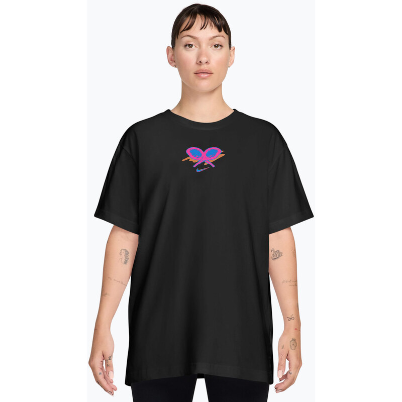 Dámské tenisové tričko Nike Slam Dri-Fit black