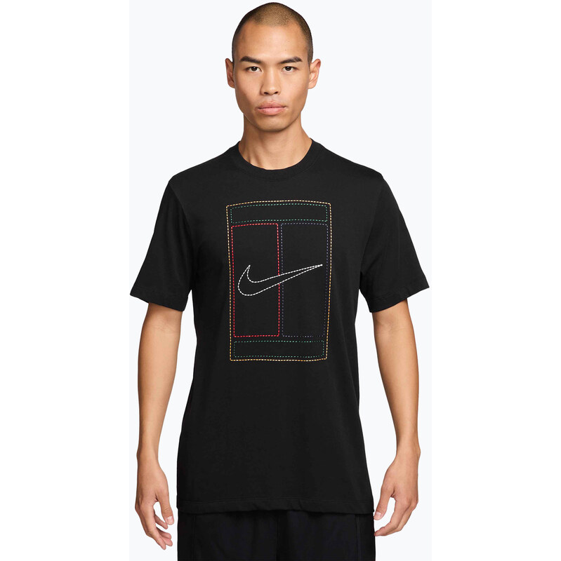 Pánské tričko Nike Court Heritage black