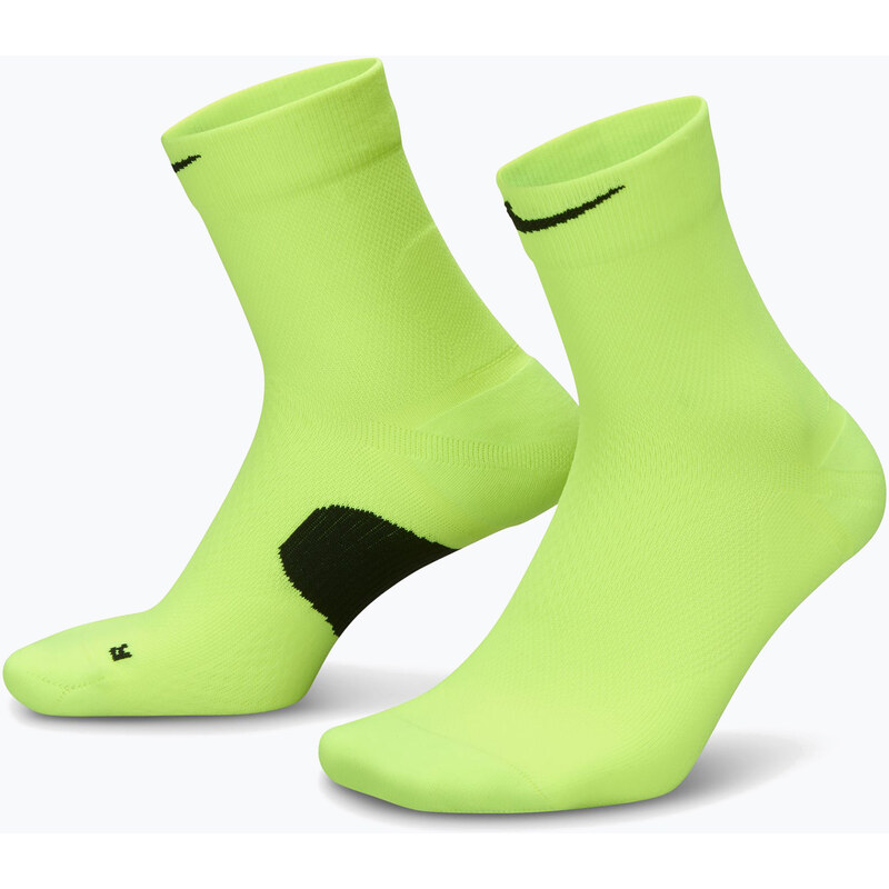 Ponožky Nike Running Midweight Micro Crew volt/black/black