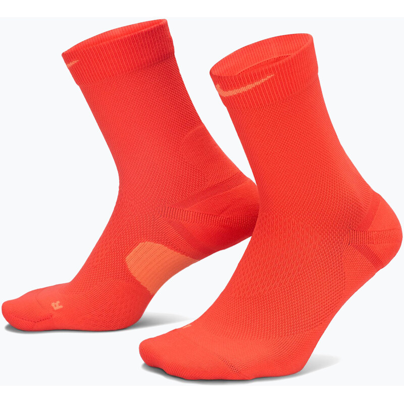 Ponožky Nike Running Midweight Crew light crimson/turf orange