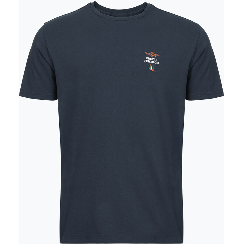 Pánské tričko Aeronautica Militare AM1UTI005 kulatý výstřih blue