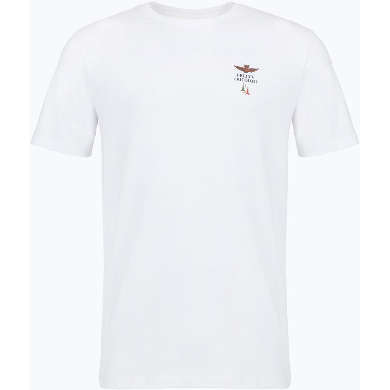Pánské tričko Aeronautica Militare AM1UTI005 Round Neck white