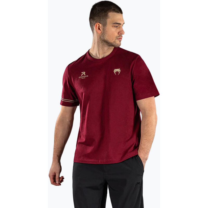Pánské tričko Venum x Rajadamnern burgundy